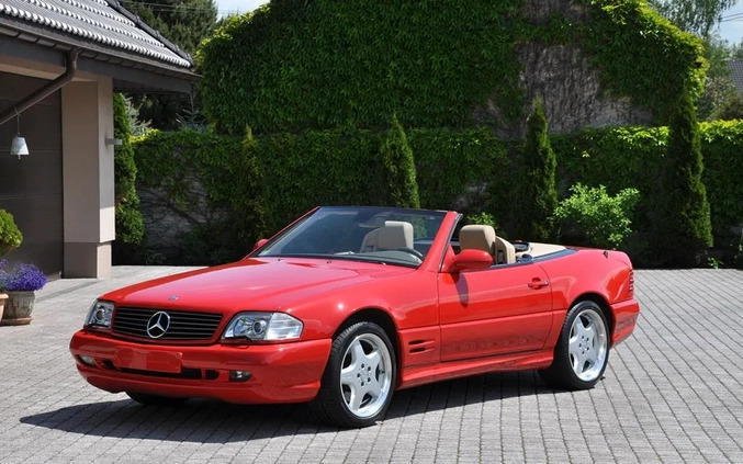 Mercedes-Benz SL cena 99000 przebieg: 74060, rok produkcji 2001 z Wieluń małe 121